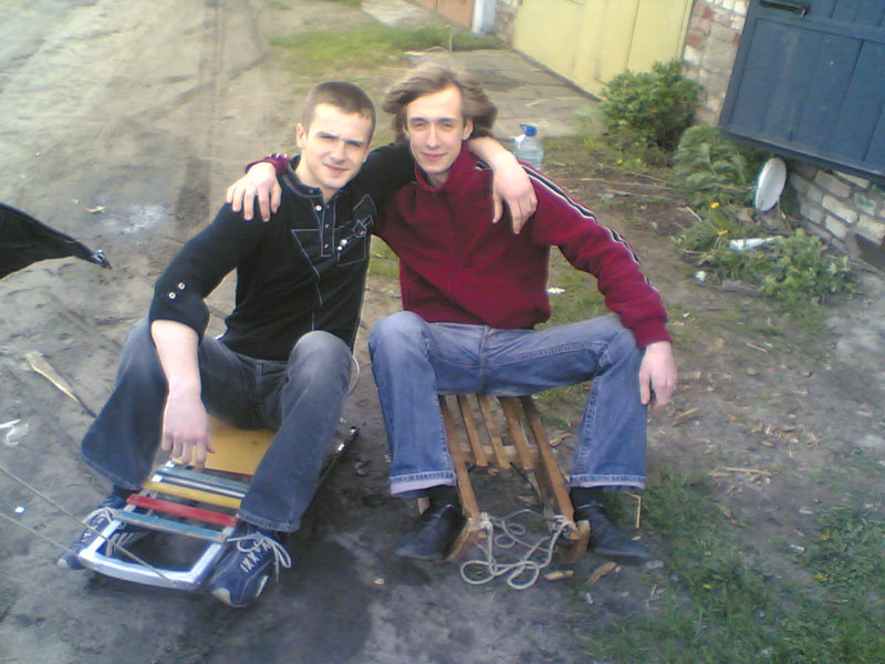 Фото участников перед стартом. ))))