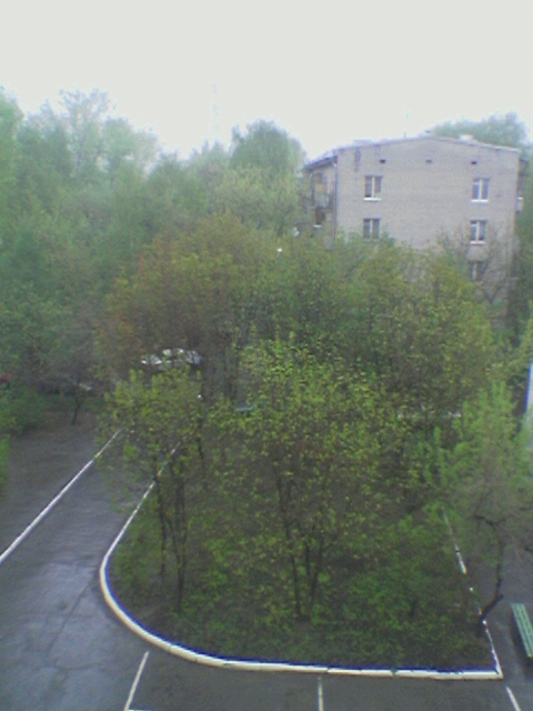 Вид из Административного корпуса.