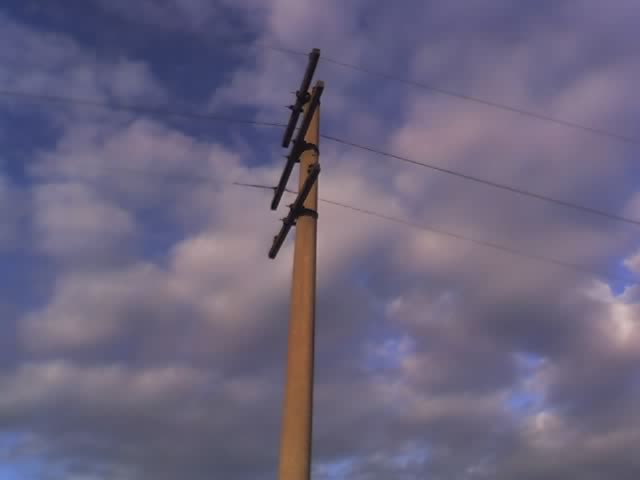 одинокий столбек