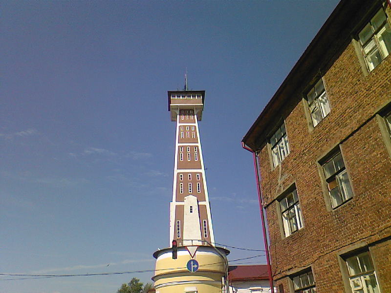 Пожарная каланча в Рыбинске.