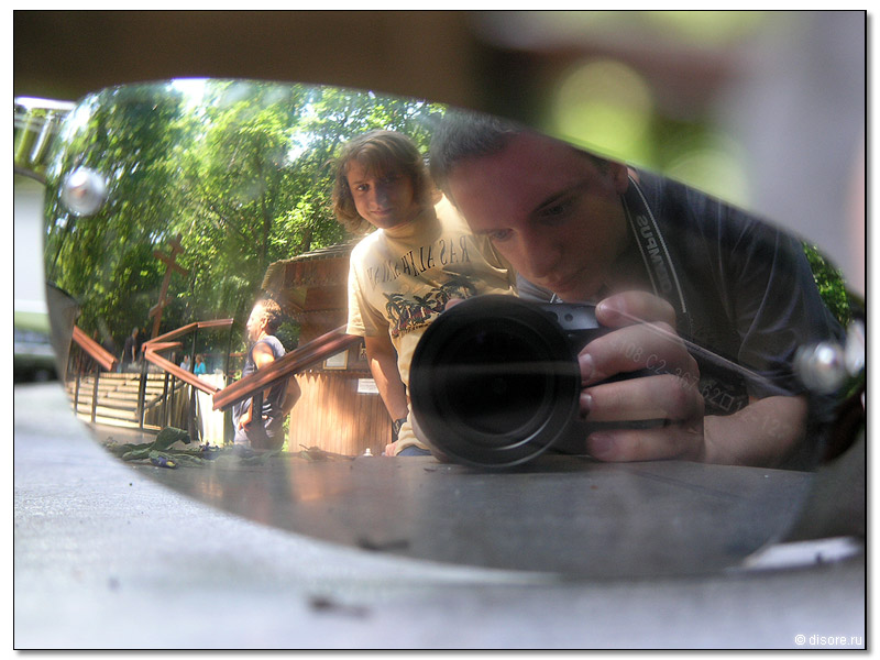 Это я со Вчиком в очке очков=)