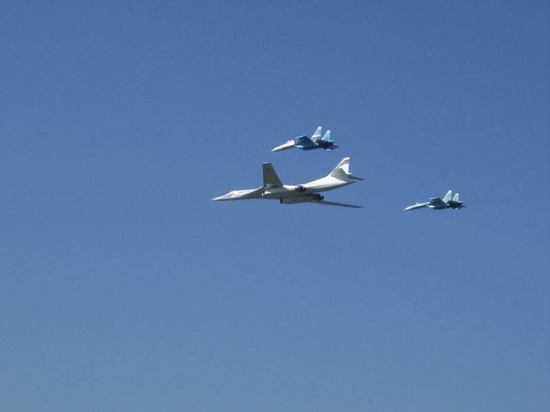 Ту-160 и Су-27