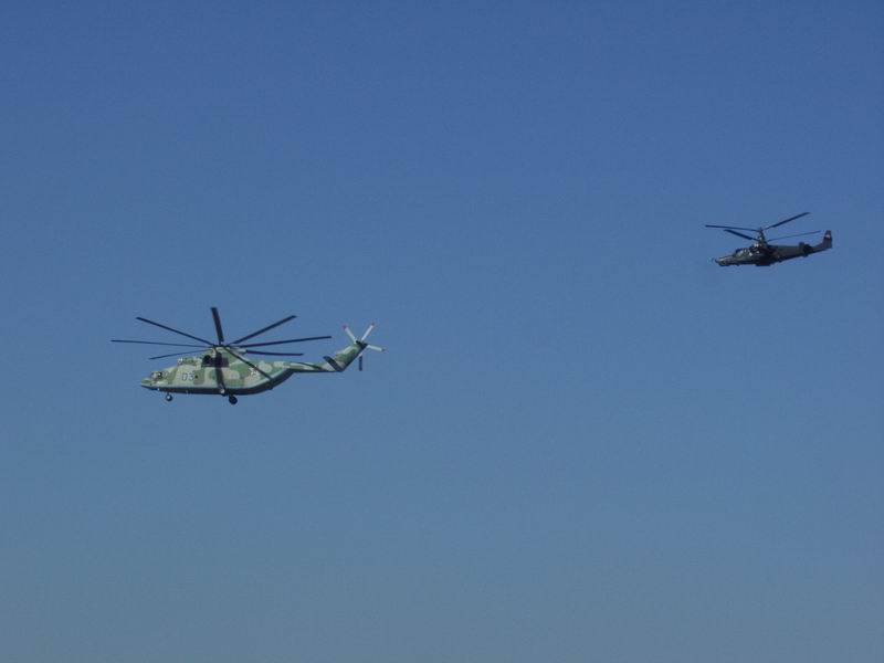 Ми-26 и Ка-50