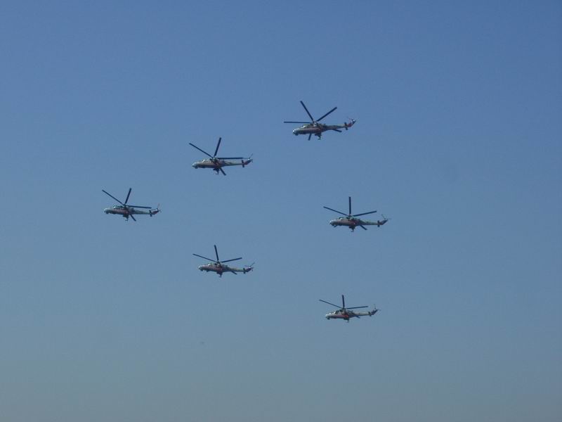 Беркуты на Ми-24