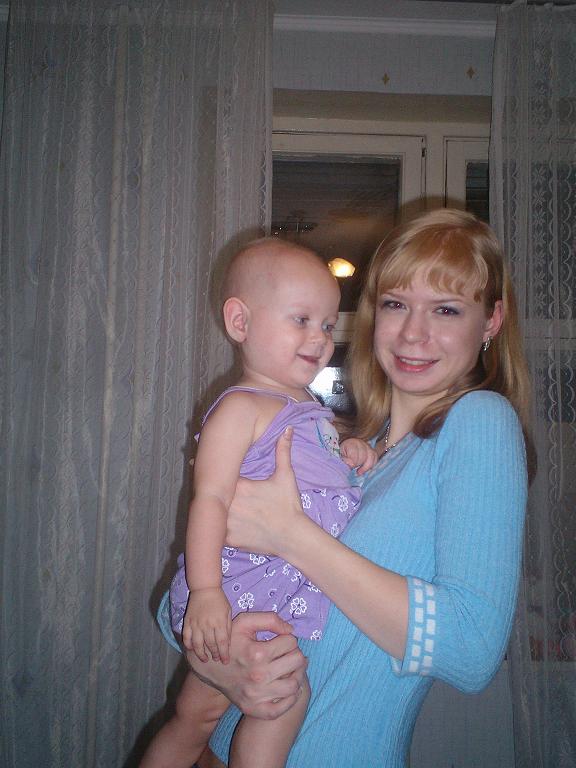 с дочкой подруги