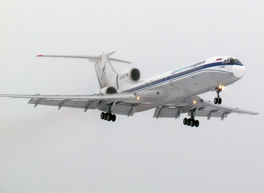 Ту-154М А/К ГазпромАвиа