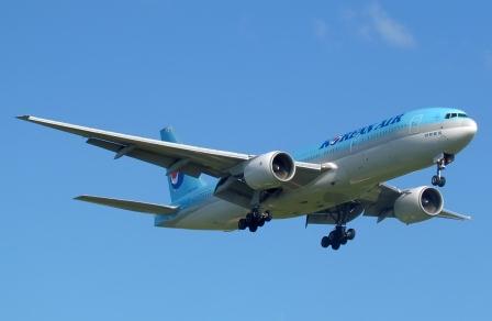 Боинг 777 a/k Корея