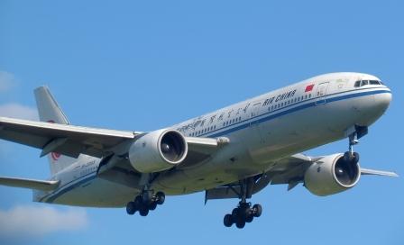 Боинг 777 а/к  китайские авиалинии