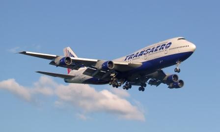 Боинг 747  а/к Transaero