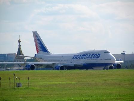 Боинг 747 а/к Transaero